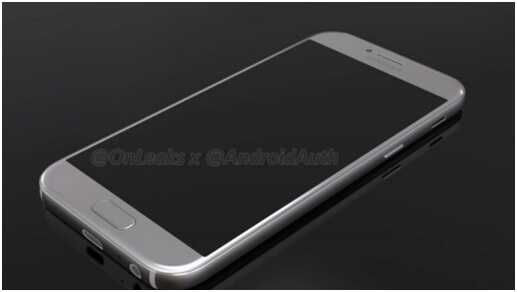 Galaxy A5 2017 : un rendu 3D dévoile un design proche du Galaxy S7
