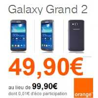 Bon plan Smartphone 4G : Le Samsung Galaxy Grand 2 en promotion chez Orange !