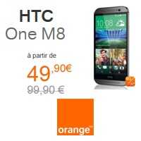 Bon plan  : Le HTC One M8 en promo chez Orange !