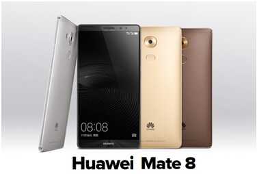 Huawei annonce le Mate 8 équipé d’un processeur Kirin 950 !