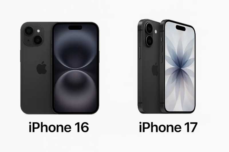 iphone 16 vs iphone 17 les differences