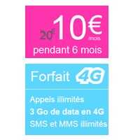Forfait tout illimité 4G Joe Mobile à moitié prix jusqu'au 1er Juillet