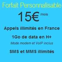 Joe Mobile : Un forfait avec 1Go, appels, SMS et MMS illimités à 15€ par mois !