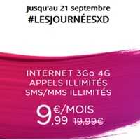 Les journées XD, c'est reparti ! Des forfaits illimités à partir de 5.99€ chez Virgin Mobile