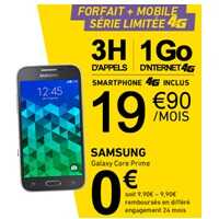 Bon plan : Votre Smartphone offert avec le forfait 3H +1Go chez La Poste Mobile !