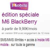 M6 Mobile vous présente ses nouvelles offres spéciales pour Blackberry
