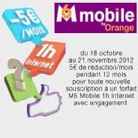 Plus que 10 jours pour profiter de la promotion sur le forfait bloqué M6 Mobile
