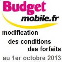 Des modifications sur les conditions du forfait illimité chez Budget Mobile !