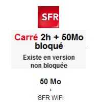 Du nouveau chez SFR : Le forfait bloqué 1h évolue !