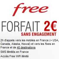 Nouveau : le forfait Free Mobile à 2euros évolue