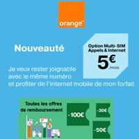 Découvrez  les nouveautés et promotions sur les forfaits mobiles Orange !