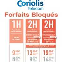 Coriolis : Découvrez les nouveaux forfaits bloqués disponibles depuis le 15 octobre !