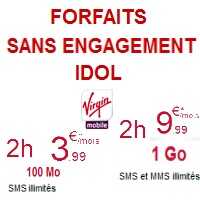 Les nouveaux forfaits mobiles iDOL sont disponibles chez Virgin Mobile