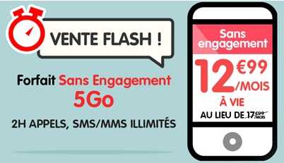La vente flash NRJ Mobile prend fin à minuit ... 