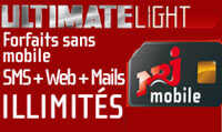 Tout savoir sur le forfait Ultimate Light 5h de NRJ Mobile