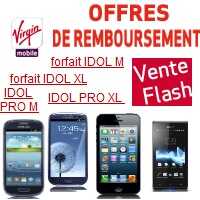 Bons plans Virgin Mobile : Promotions sur le Xperia J, iPhone 5, Galaxy S3 et S3 Mini