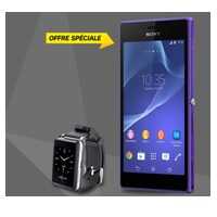 Une montre connectée à 1€ avec le Sony Xperia M2 Violet chez SFR