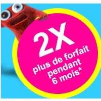 Promo rentrée : 2 fois plus de forfait Joe Mobile pendant 6 mois