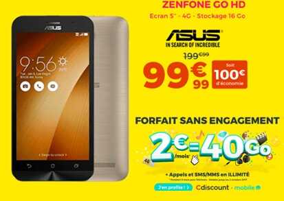 Des offres imbattables chez Cdiscount : forfait 40Go à 2 euros et des Smartphones à prix réduit