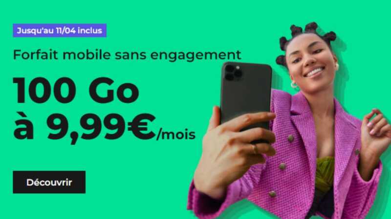 promo forfait RED 100Go