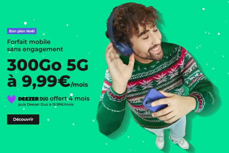 promo noel forfait RED 300Go