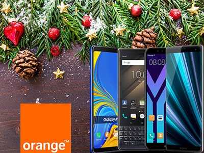 Noël : Les bons plans Smartphones sans abonnement chez Orange 