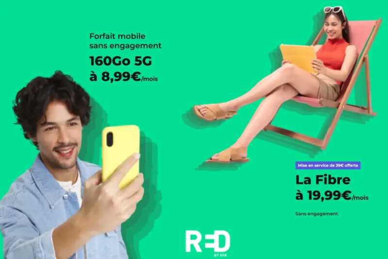 promos forfait mobile et internet red