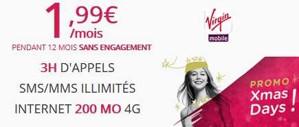 Un forfait mobile à moins de 2€, c’est possible chez Virgin Mobile !