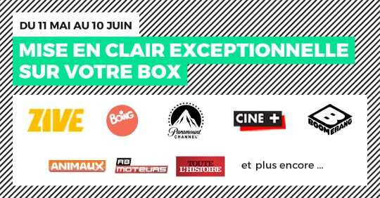 RED By SFR : 30 chaînes et Zive en clair jusqu'au 10 juin