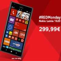 #REDMonday Smartphones 4G : Nokia Lumia 1520 à prix incroyable de 299.99€ !
