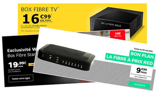 Promos Box Internet : Ne passez pas à côté des  bons plans (Red By SFR, Orange, SFR ...)