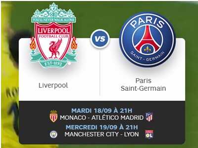 Visionnez les premiers matchs de La Champions League avec le bouquet SFR RMC Sport