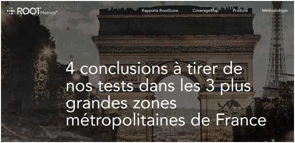 Réseau mobile testé par RootMetrics : Orange premier, Free Mobile dernier...