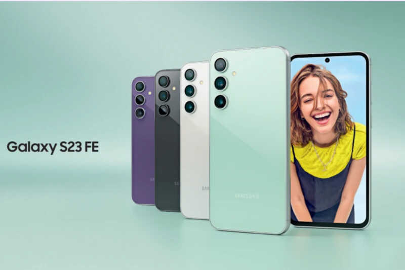 Galaxy S23 fe promo RED