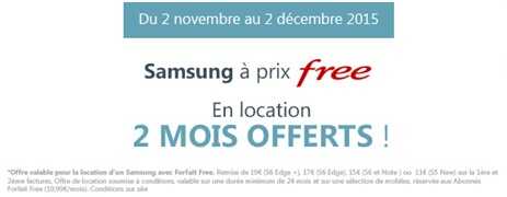 Free Mobile : 2 mois de loyers offerts !