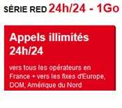 Série Red de SFR : La plus illimitée des offres illimitées !