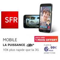 SFR : Le mois offert et les remises sur forfaits prolongées jusqu'au 16 Novembre prochain