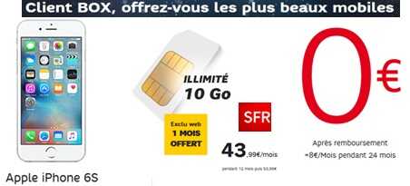 Samsung Galaxy S6 Edge Plus et iPhone 6S à 0€ chez SFR !