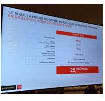 Bientôt chez SFR : Un forfait 4G 40Go de data à 25.99€ par mois associé à une offre Fibre