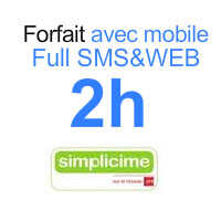 Gros plan sur le forfait Full SMS et Web de Simplicime