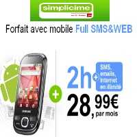 Les nouvelles offres Simplicime SMS et WEB en séries limitées