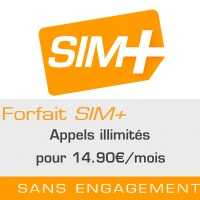 Un forfait illimité à moins de 15€ chez SIM +