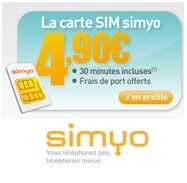 Simyo : Des offres prépayées ultra simples