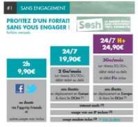 Sosh : Plus économique, plus international et plus sportif pour la rentrée