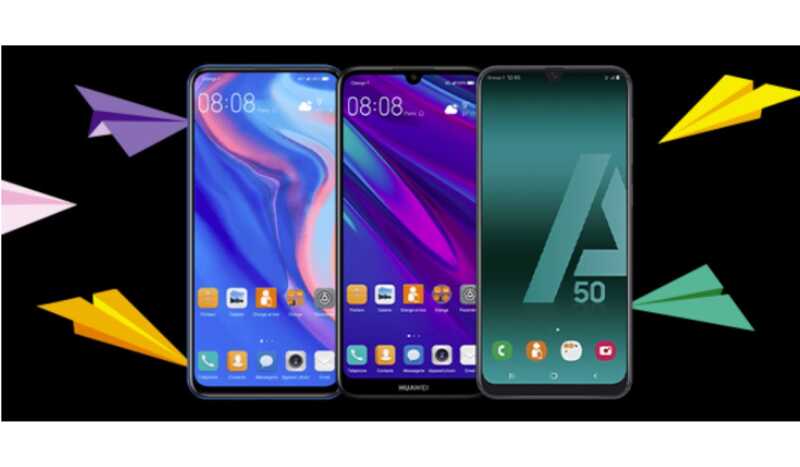 Smartphones pas chers : ne ratez pas les promos SOSH ou Orange sur trois modèles Huawei et le Galaxy A50