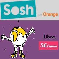 Forfait Mobile Sosh : Votez pour 2 nouvelles destinations internationales