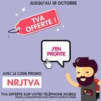 Bon plan NRJ Mobile : La TVA offerte sur votre Smartphone pour la souscription à un forfait Ultimate Speed !