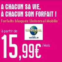 Les nouveaux forfaits bloqués chez Universal Mobile