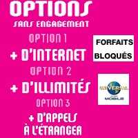 Des nouvelles options sans engagement chez Universal Mobile