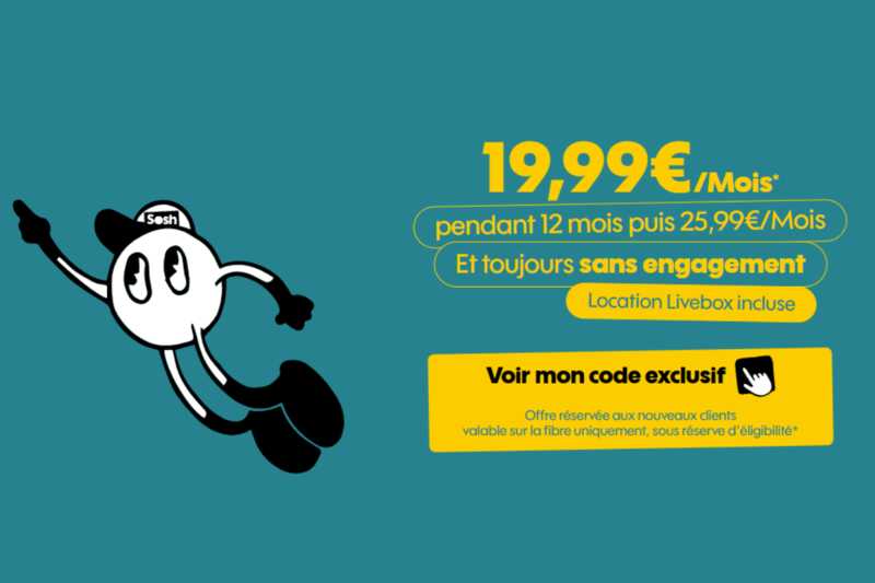 sosh promo BOX Fibre